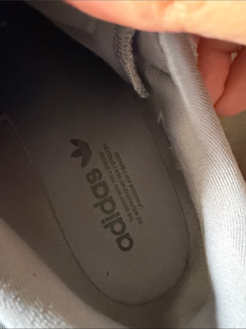 adidas Men's ozweego Athletic Sneakers in Gray and Dark Gray - Picture 9 of 11
